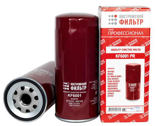 Фильтр очистки масла KF6001 PR (W11102, M5103, KF-ФМ.01.0001) 