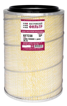 Элемент фильтрующий очистки воздуха KF7238 SP (238Н-1109080, ЭК.42) 