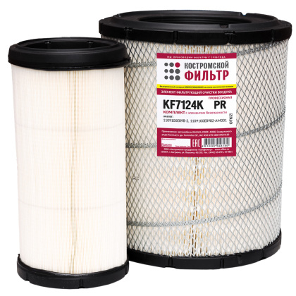 Элемент фильтрующий очистки воздуха KF7124K PR (1109100E898-2, 1109100E8982-AM001) 