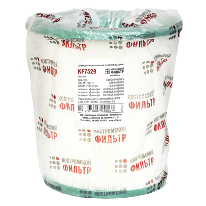 Элемент фильтрующий очистки воздуха KF7529 (GB-529)