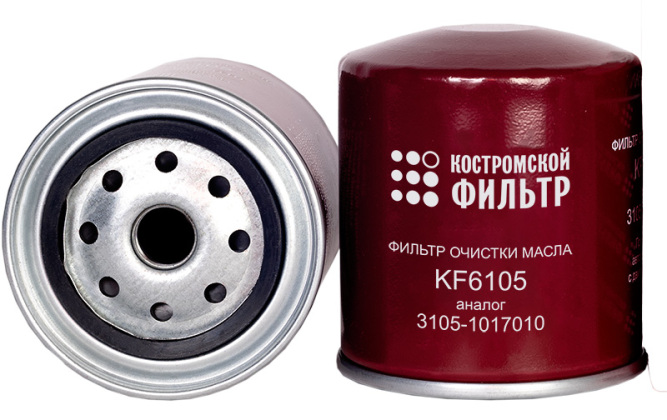 Фильтр очистки масла KF6105 SP (3105-1017010, ФОМ44.3.006) 